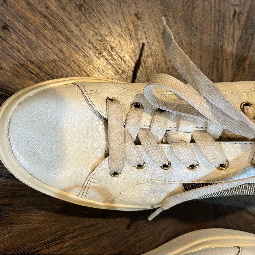 Vaneli Women’s Yavin White Nappa Casual Sneakers. Size 8.5. - Picture 8 of 10